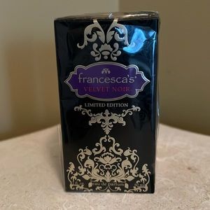 Francesca’s Limited Edition VELVET NOIR - New!